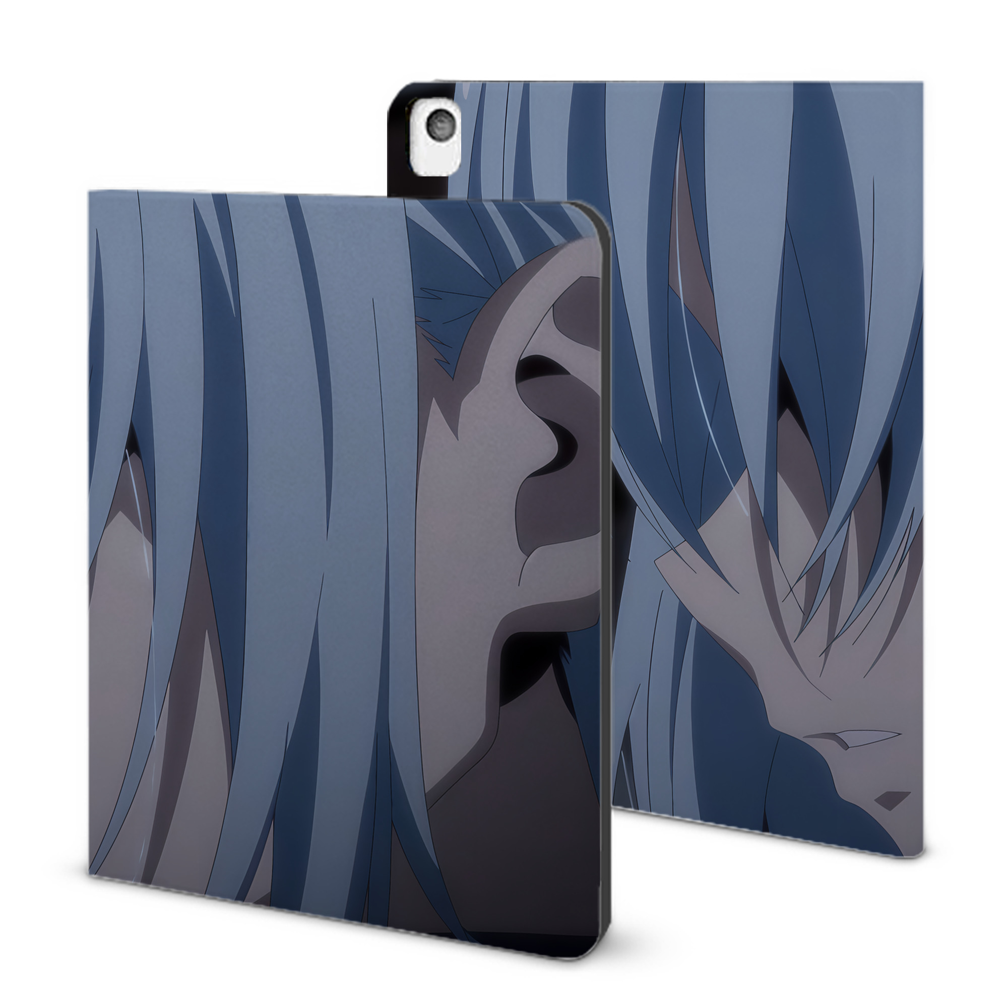 （画像用） 転スラ Regarding Reincarnated to Slime IPadケース ペンホルダー付き ブックスタイルデザイン